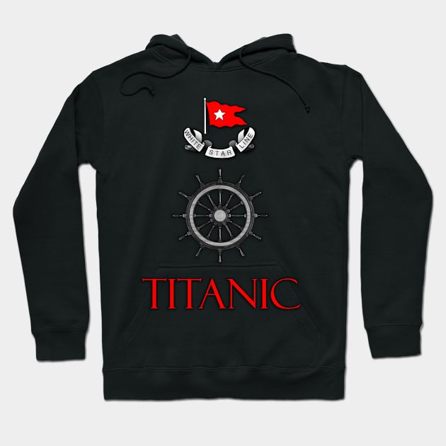 titanic white star line Hoodie by presstex.ua@gmail.com